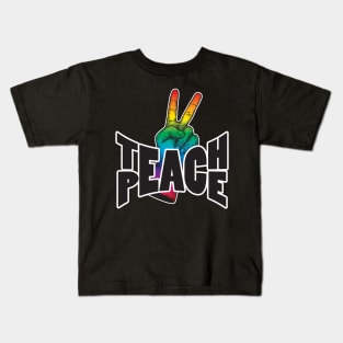 Teach Peace Kids T-Shirt